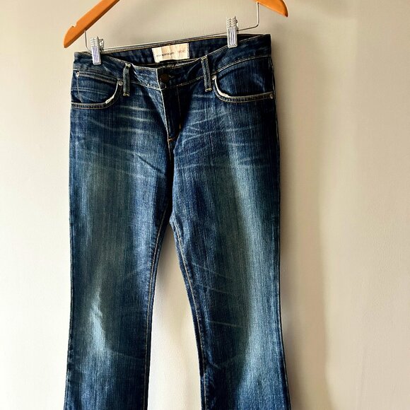 Paper Denim & Cloth Jeans SZ 29 low-rise boot cut - Picture 1 of 5